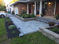 Side Patio Installation